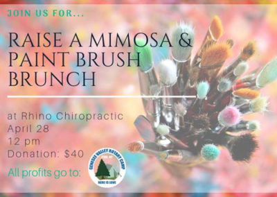 Raise a Mimosa & Paint Brush Brunch