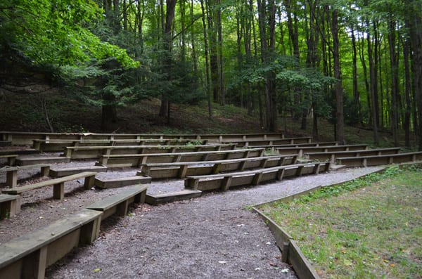 Photo of outdoor Amphitheater in the woods