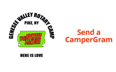 Send your Camper a Letter with a CamperGram