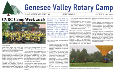 Read all about GVRC 2026 Camp Week!